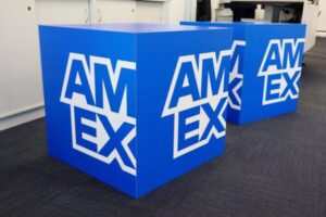 Amex Acrylic Printed Box