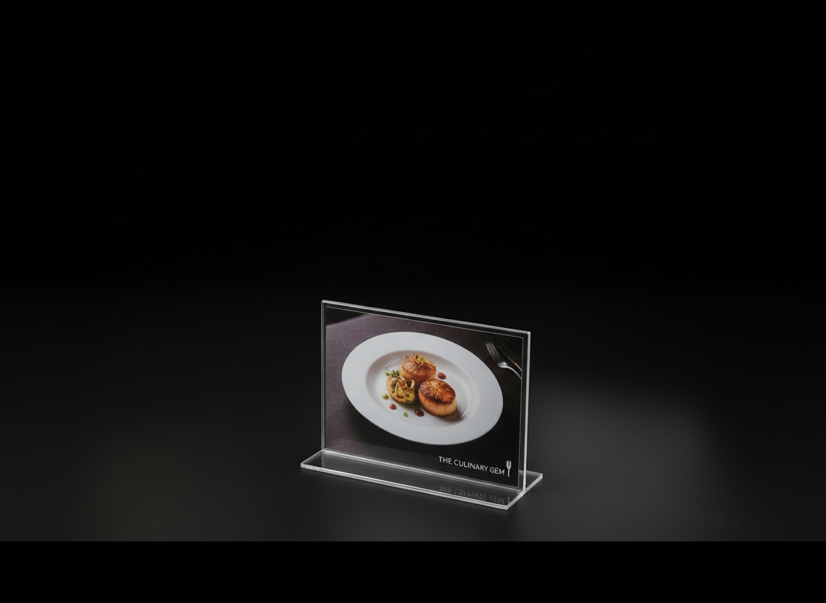 Vertical Acrylic Card Holder