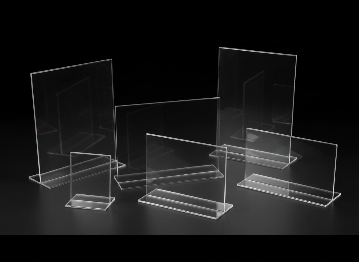 Vertical Acrylic Card Holder