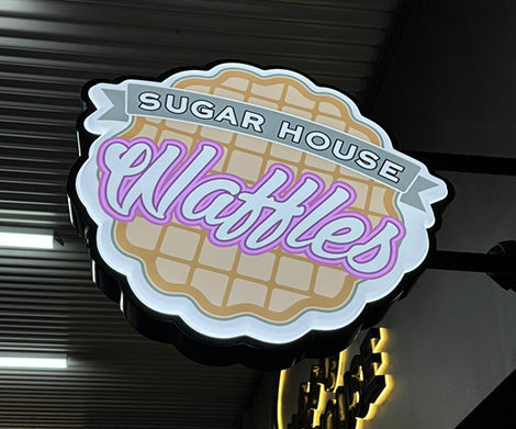 Wall Hanging Light Box created by Australian Plastic Manufacturers